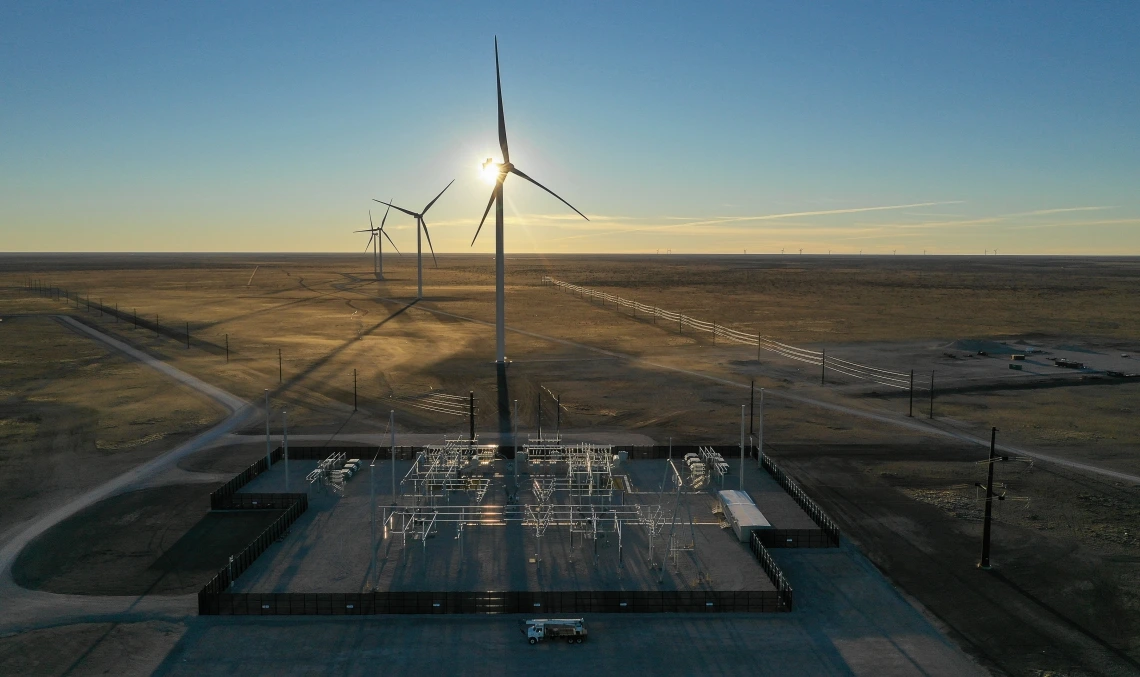 Picture of Oso Grand Wind Farm