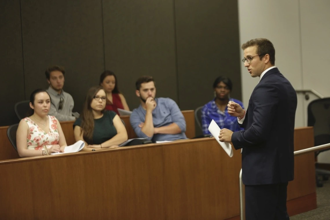Court room trial